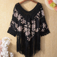 Load image into Gallery viewer, Women&#39;s Cut-out Beach Coat Sunscreen Clothes
