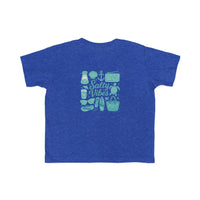 Load image into Gallery viewer, Salty Vibes Toddler Summer Tee with Salty Vibes Design, Beachwear, Kid&#39;s Fashion, Vacation Outfit, Playful Gift
