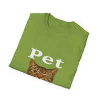 Load image into Gallery viewer, Pet Me Cat Lover&#39;s Tee
