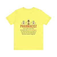 Load image into Gallery viewer, Pharmacist Definition Tee, Pharmacist, Gift

