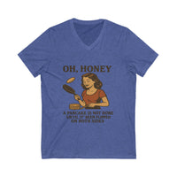 Load image into Gallery viewer, Funny Pancake Flip Lover V-Neck Tee,
