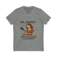 Load image into Gallery viewer, Funny Pancake Flip Lover V-Neck Tee,
