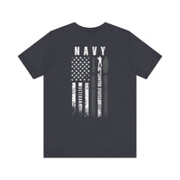 Load image into Gallery viewer, NAVY Veteran Flag T-Shirt – United States Military Tribute Tee
