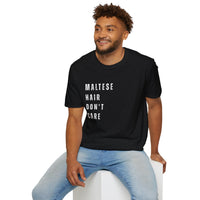 Load image into Gallery viewer, Maltese Hair Don&#39;t Care, Maltese Dog Lover Tee
