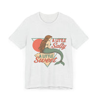 Load image into Gallery viewer, A Little Salty, A Little Sweet Mermaid T-Shirt
