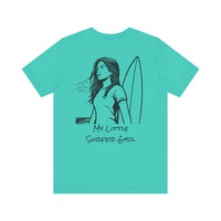 Load image into Gallery viewer, My Little Surfer Girl Short Sleeve Tee, Beach Vibes Shirt
