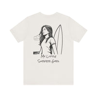 Load image into Gallery viewer, My Little Surfer Girl Short Sleeve Tee, Beach Vibes Shirt
