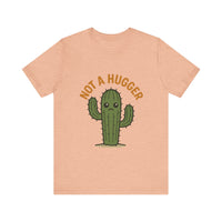 Load image into Gallery viewer, Cute Cactus Tee: &quot;Not a Hugger&quot;
