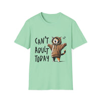 Load image into Gallery viewer, Can&#39;t Adult Today, Funny Gift for Cat Lovers Tee

