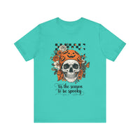 Load image into Gallery viewer, Tis The Season To Be Spooky Skeleton Tee
