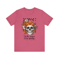 Load image into Gallery viewer, Tis The Season To Be Spooky Skeleton Tee
