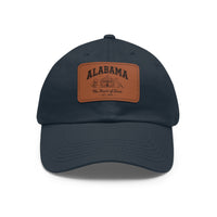 Load image into Gallery viewer, Alabama Heart of Dixie Leather Hat
