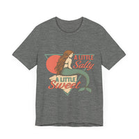 Load image into Gallery viewer, A Little Salty, A Little Sweet Mermaid T-Shirt
