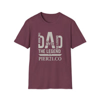 Load image into Gallery viewer, The MAN, The Myth, The Legend Fathers Gift, Dad Tee
