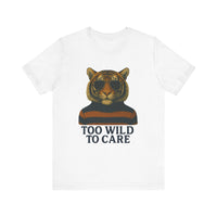 Load image into Gallery viewer, Too Wild To Care Tiger Tee
