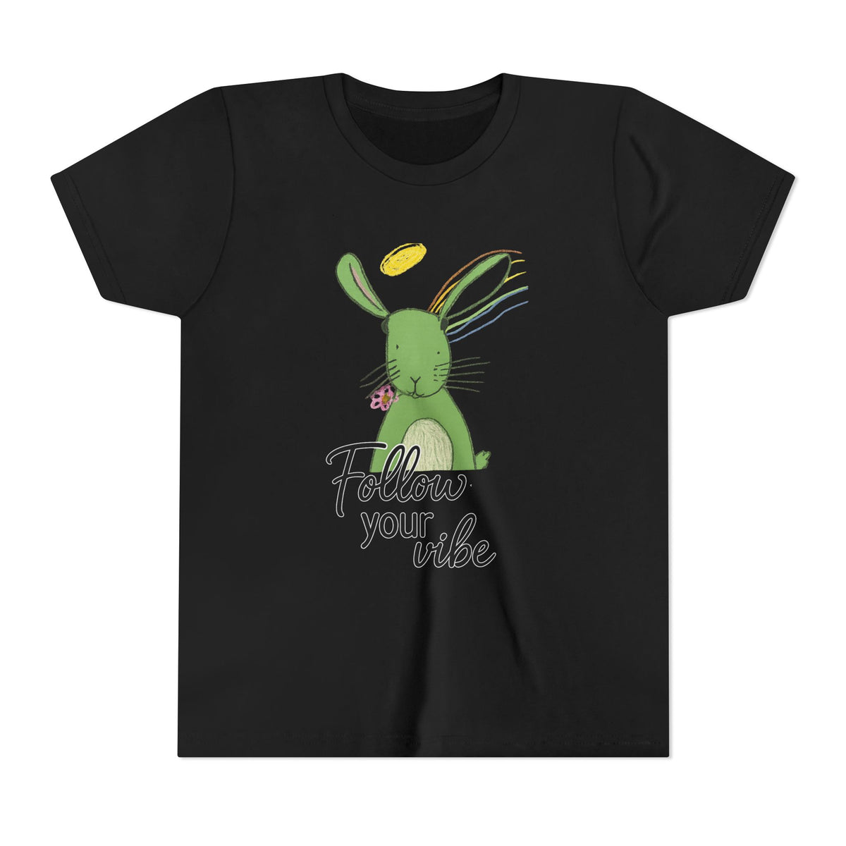 Follow Your Vibe Bunny Youth Tee