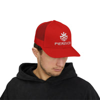 Load image into Gallery viewer, Trucker Cap — PIER &amp; CO Embroidered Logo Snapback