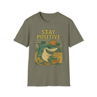 Load image into Gallery viewer, Stay Positive Shark Tee
