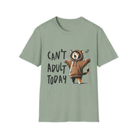 Load image into Gallery viewer, Can&#39;t Adult Today, Funny Gift for Cat Lovers Tee
