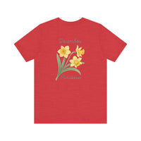 Load image into Gallery viewer, December Narcissus Birth Month Tee

