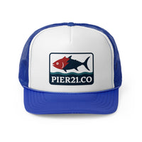 Load image into Gallery viewer, Pier 21 Electric Tuna Trucker Cap
