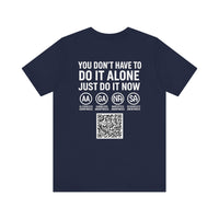 Load image into Gallery viewer, Mental Health Awareness Shirt, Recovery Apparel, GET HONEST, GET HELP, GET FREE from Addiction
