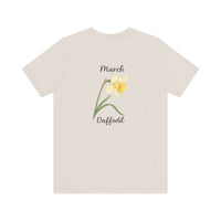 Load image into Gallery viewer, March Daffodil Birth Month Tee
