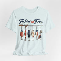 Load image into Gallery viewer, Fishing &amp; Freedom Tee