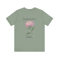 Load image into Gallery viewer, September Aster Birth Month Tee
