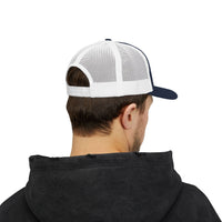 Load image into Gallery viewer, Trucker Cap — PIER &amp; CO Embroidered Logo Snapback