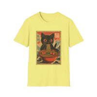 Load image into Gallery viewer, Jap Retro Ramen Cat Tee
