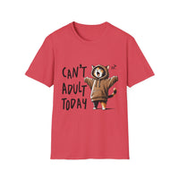 Load image into Gallery viewer, Can&#39;t Adult Today, Funny Gift for Cat Lovers Tee
