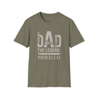 Load image into Gallery viewer, The MAN, The Myth, The Legend Fathers Gift, Dad Tee
