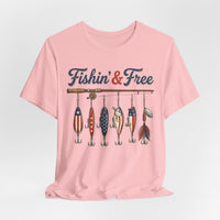 Load image into Gallery viewer, Fishing &amp; Freedom Tee