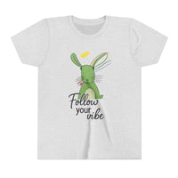 Load image into Gallery viewer, Follow Your Vibe Bunny Youth Tee
