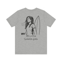 Load image into Gallery viewer, My Little Surfer Girl Short Sleeve Tee, Beach Vibes Shirt
