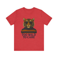Load image into Gallery viewer, Too Wild To Care Tiger Tee
