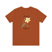 Load image into Gallery viewer, March Daffodil Birth Month Tee
