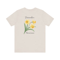 Load image into Gallery viewer, December Narcissus Birth Month Tee
