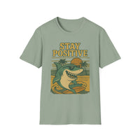 Load image into Gallery viewer, Stay Positive Shark Tee
