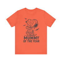 Load image into Gallery viewer, Mummy of the Year Tee,  Halloween Tee
