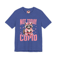 Load image into Gallery viewer, Not Today Cupid T-Shirt — Cute Raccoon Valentine Tee