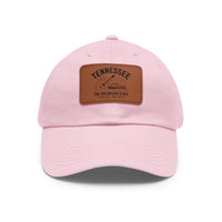 Load image into Gallery viewer, Tennessee The Volunteer Leather Patch Hat
