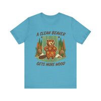Load image into Gallery viewer, A Clean Beaver Gets More Wood Tee

