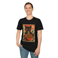 Load image into Gallery viewer, Jap Retro Ramen Cat Tee
