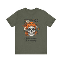 Load image into Gallery viewer, Tis The Season To Be Spooky Skeleton Tee
