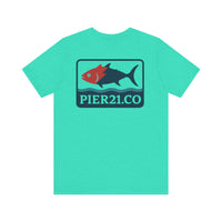 Load image into Gallery viewer, Grateful Tuna Coastal Vibes Unisex Tee | Beachwear, Fishing Shirt,
