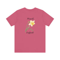 Load image into Gallery viewer, March Daffodil Birth Month Tee
