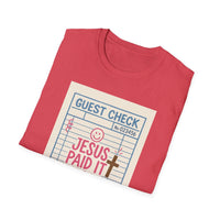 Load image into Gallery viewer, Jesus Paid It All, Spiritual Tee
