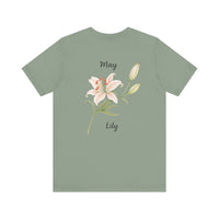 Load image into Gallery viewer, May Lily  Birth Month Tee
